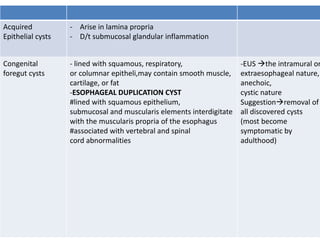 Benign tumor of esophagus | PPTX