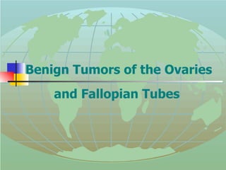 Benign Tumors of the Ovaries and Fallopian Tubes  