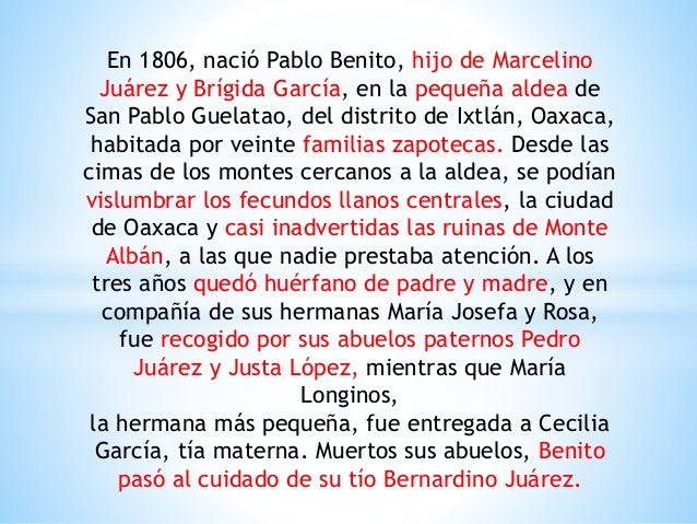 Benito juarez biograf a - Benito Juarez Biografa 1 638 