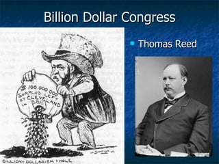Billion Dollar Congress Thomas Reed 