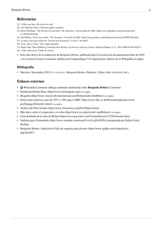 Benjamin britten | PDF