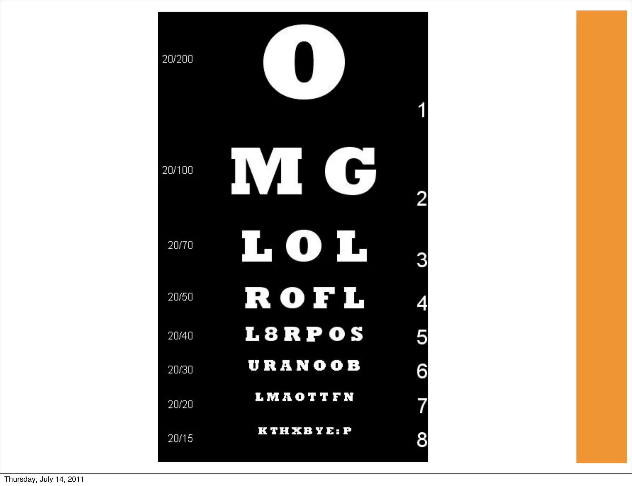 Thursday, July 14, 2011
 