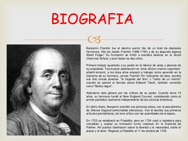 Benjamin Franklin