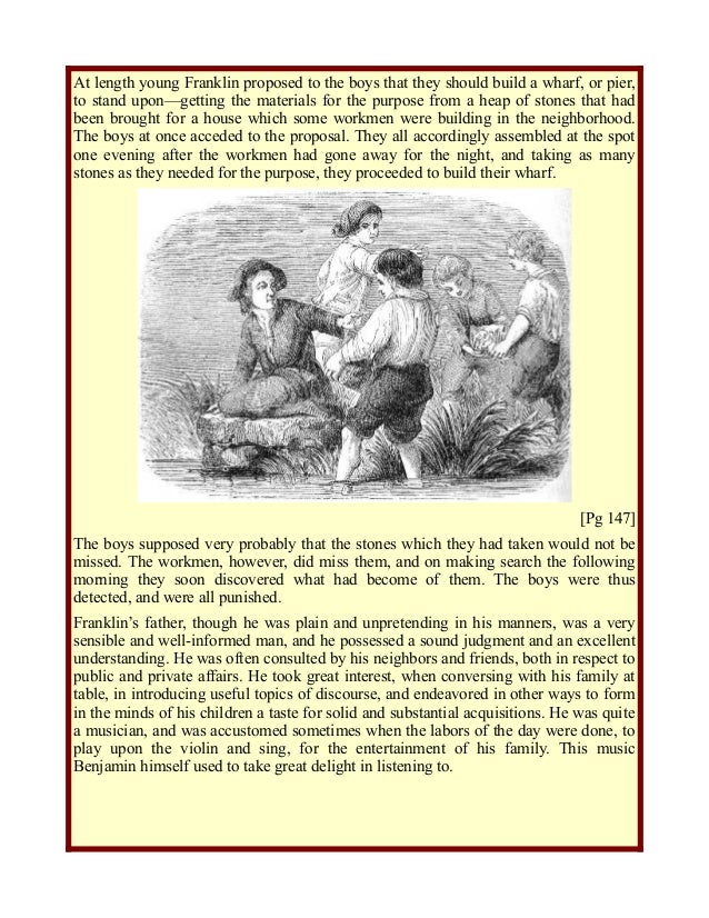 Benjamin Franklin Early And Private Life
