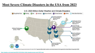 Impact of Climate Change in the USA: An overview of Federal and State ...
