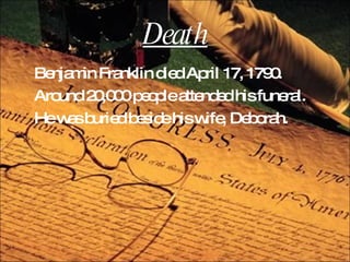Benjamin Franklin | PPT