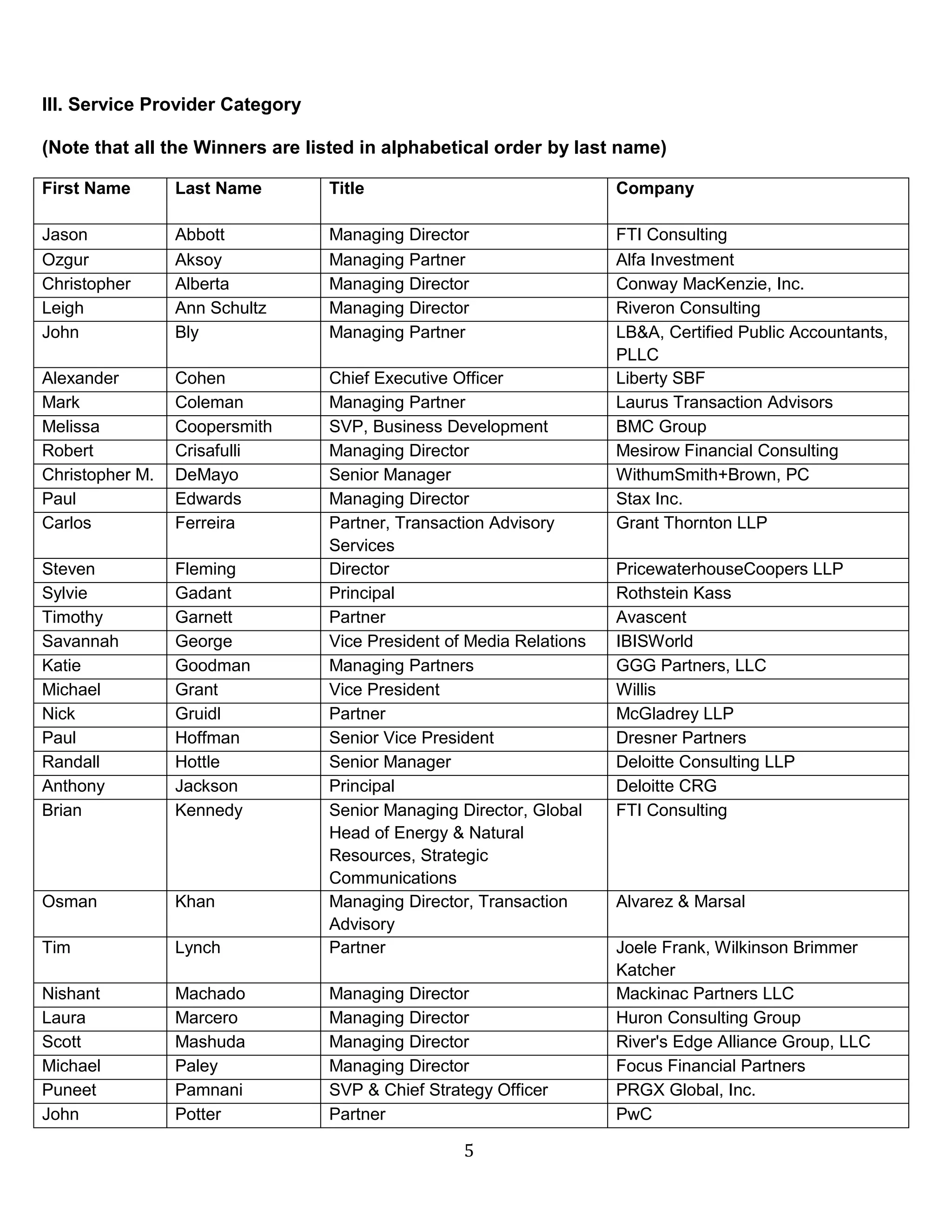 Benjamin Gordon, BGSA in 40 under 40 Recognition Awards for The M&A ...