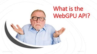 Benjamin Kenwright WebGPU API
Benjamin Kenwright
What is the
WebGPU API?
 