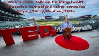 Benjamin Levy Chicago TEDx Talk Gastroenterology