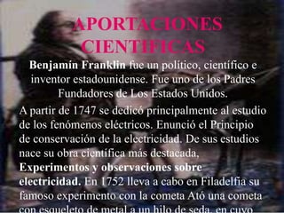 Benjamín franklin | PPTX
