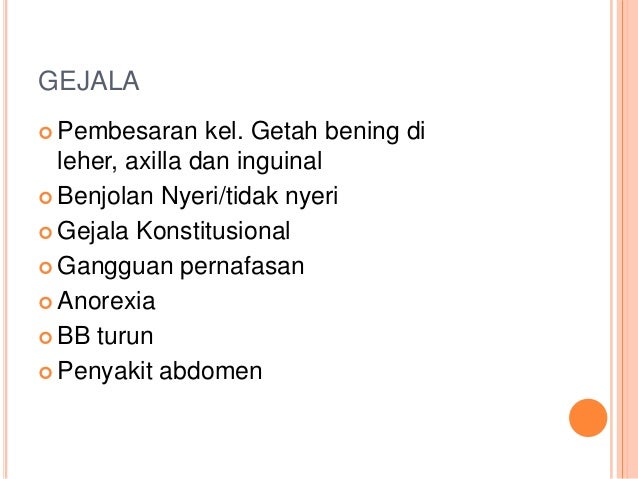 Benjolan pada leher Onko