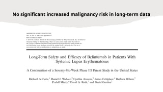 Benlysta in Systemic Lupus Erythematosus: Case and Therapeutic Overview ...