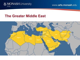 The Greater Middle East 