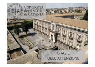 GRAZIE
DELL’ATTENZIONE
 