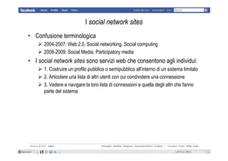 Sociologia di Facebook