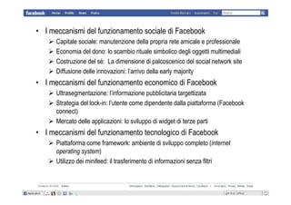 Sociologia di Facebook