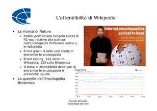 La sociologia dei Wiki