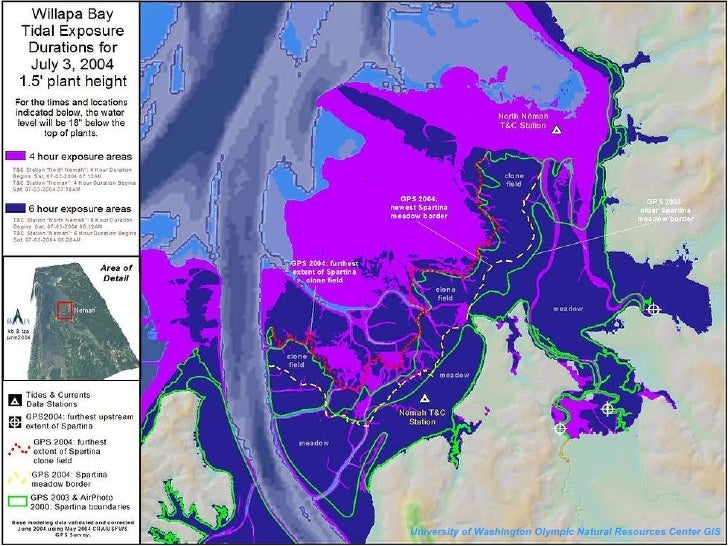 Tide Prediction GIS Model for Willapa Bay