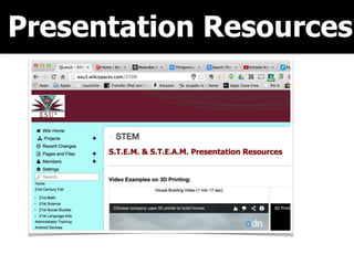 Presentation Resources
 
