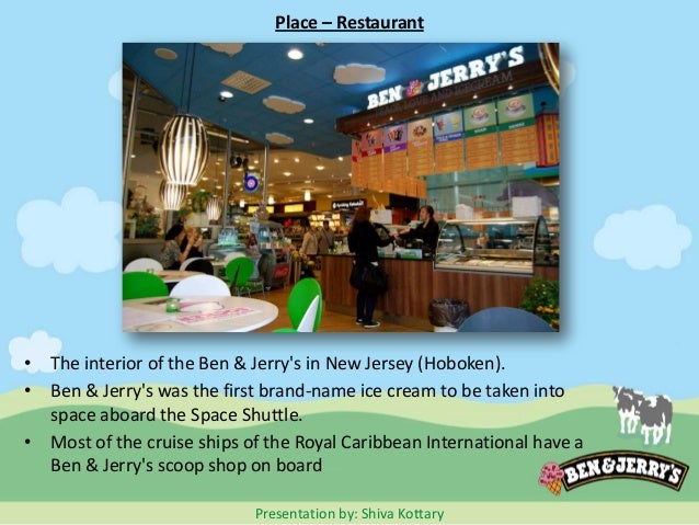 Ben Jerry Ice Cream Marketing Presentation