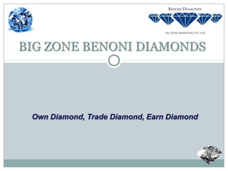 “Now Own The Diamond , Trade The Diamond & Earn The Diamond “
                                                                Since Then, Till Now, Forever.
 