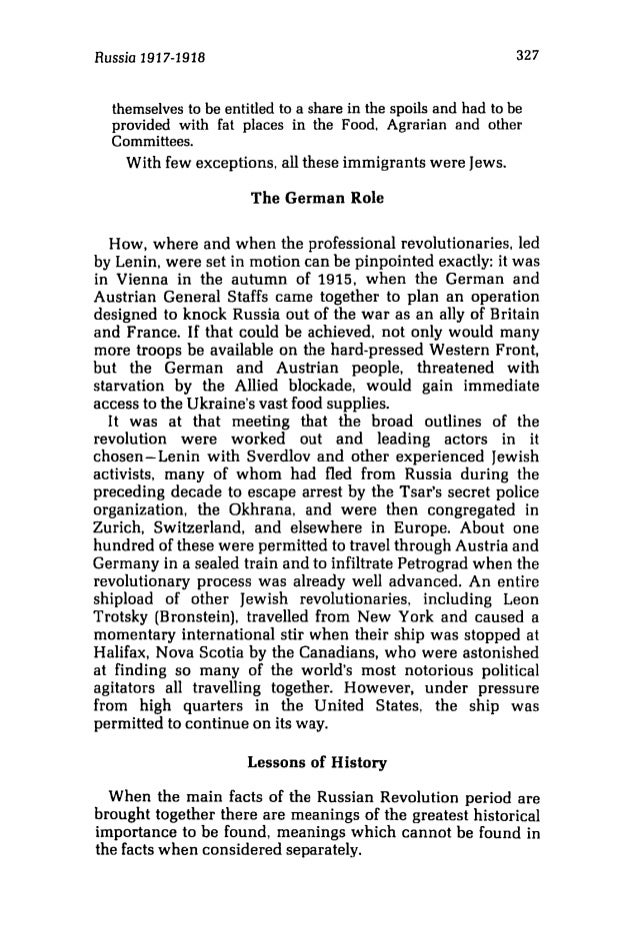 Benson, ivor russia 1917-1918 a key to the riddle of an age of conf…