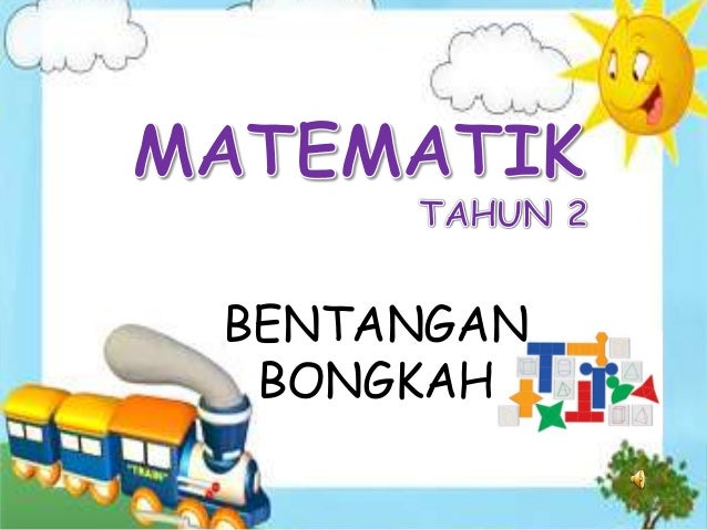 Bentangan bongkah Tahun 3