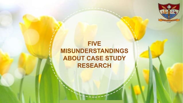 5 misunderstandings about case study research