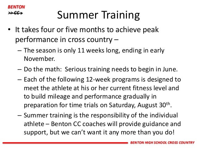 High School Cross Country Workouts Summer EOUA Blog High School Cross Country Workouts Summer EOUA Blog