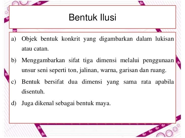 Bentuk