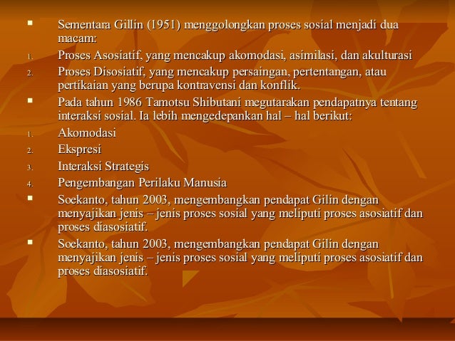 Bentuk bentuk interaksi sosial