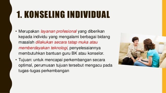 Bentuk Bentuk Layanan Bimbingan Dan Konseling