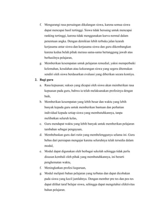 Bentuk bentuk pengajaran individual (KELOMPOK 4)