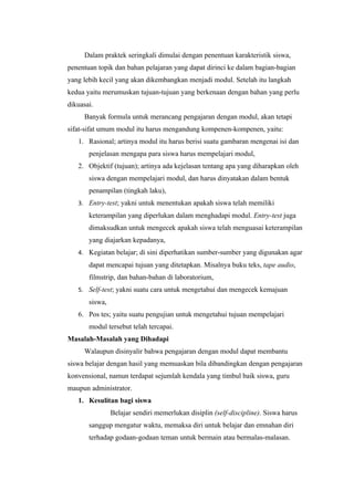 Bentuk bentuk pengajaran individual (KELOMPOK 4)