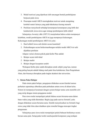 Bentuk bentuk pengajaran individual (KELOMPOK 4)