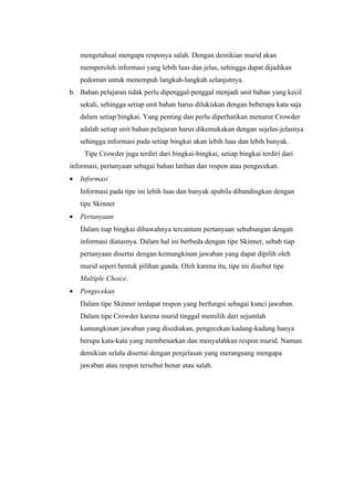 Bentuk bentuk pengajaran individual (KELOMPOK 4)