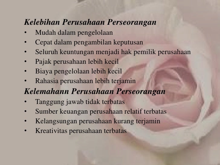Bentuk Dan Peran Badan Usaha