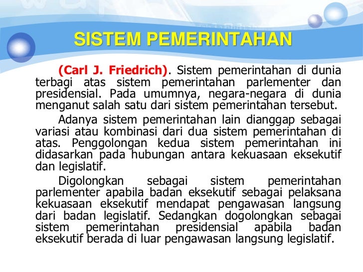 Bentuk pemerintahan brunei darussalam adalah