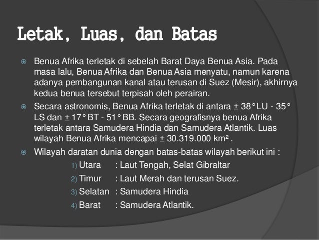 Gambar Benua Afrika Ternyata 5 pilihan padang pasir ini terluas yang
ada di dunia loh!