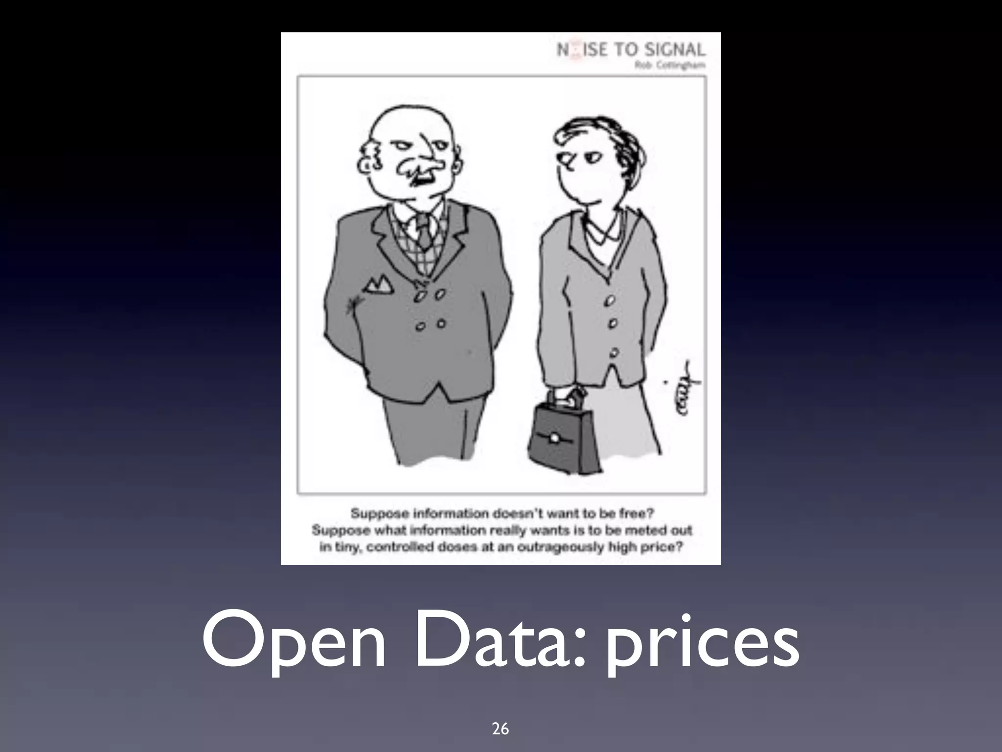 Open Data: prices
        26
 
