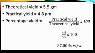 Benzanilide from aniline
