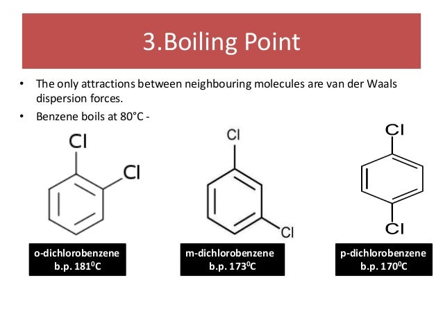 Benzene Ring Boiling Point Benzene Ring Boiling Point