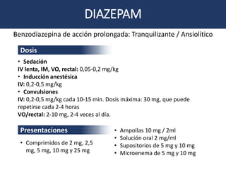 Diazepam Intravenosa Precio