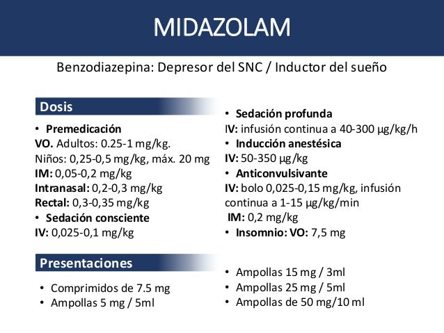 Equivalencia Entre El Diazepam Y El Clonazepam