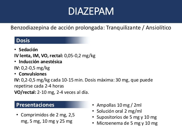 Diferencia Diazepam Y Alprazolam
