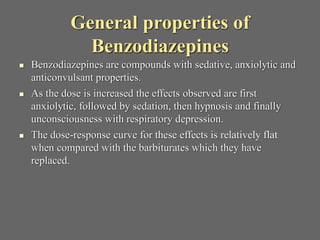 Sedative Compound Benzodiazipines new ppt.pdf.........,.... | PDF