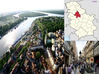 • Nalazi se u centralnom delu Srbije
• Ima 17 opština
• Prema popisu iz 2011. godine ima 1.659.440 stanovnika
• Leži na ušću Save u Dunav
Podela
Kraj
 