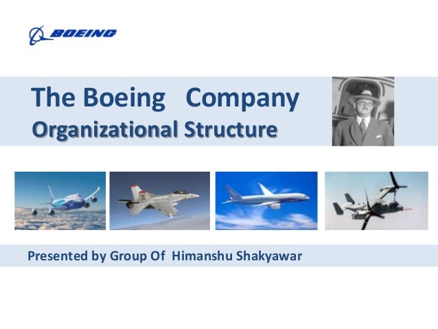 Boeing Organizational Structure Chart