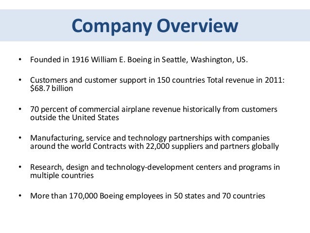 Boeing Organizational Chart