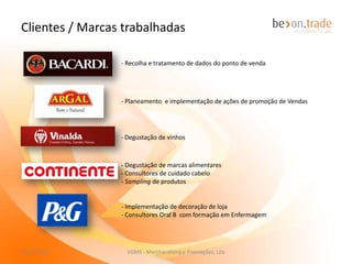 ESTAMOS NO FACEBOOK           ESTAMOS NO LINKEDIN




                www.beontrade.com

   Um convite a conhecer-nos melhor
 
